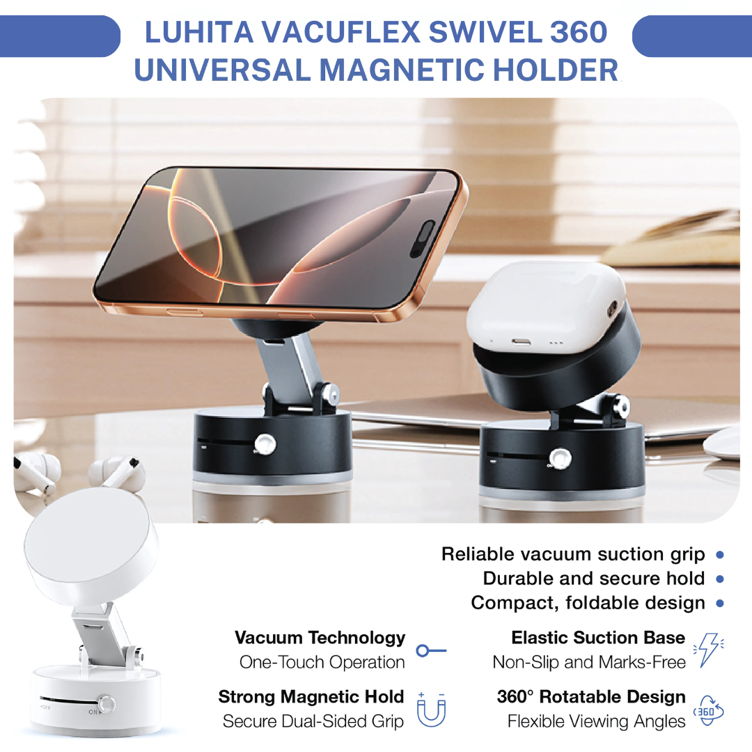 CarMag™ | 360 vacuum phone holder