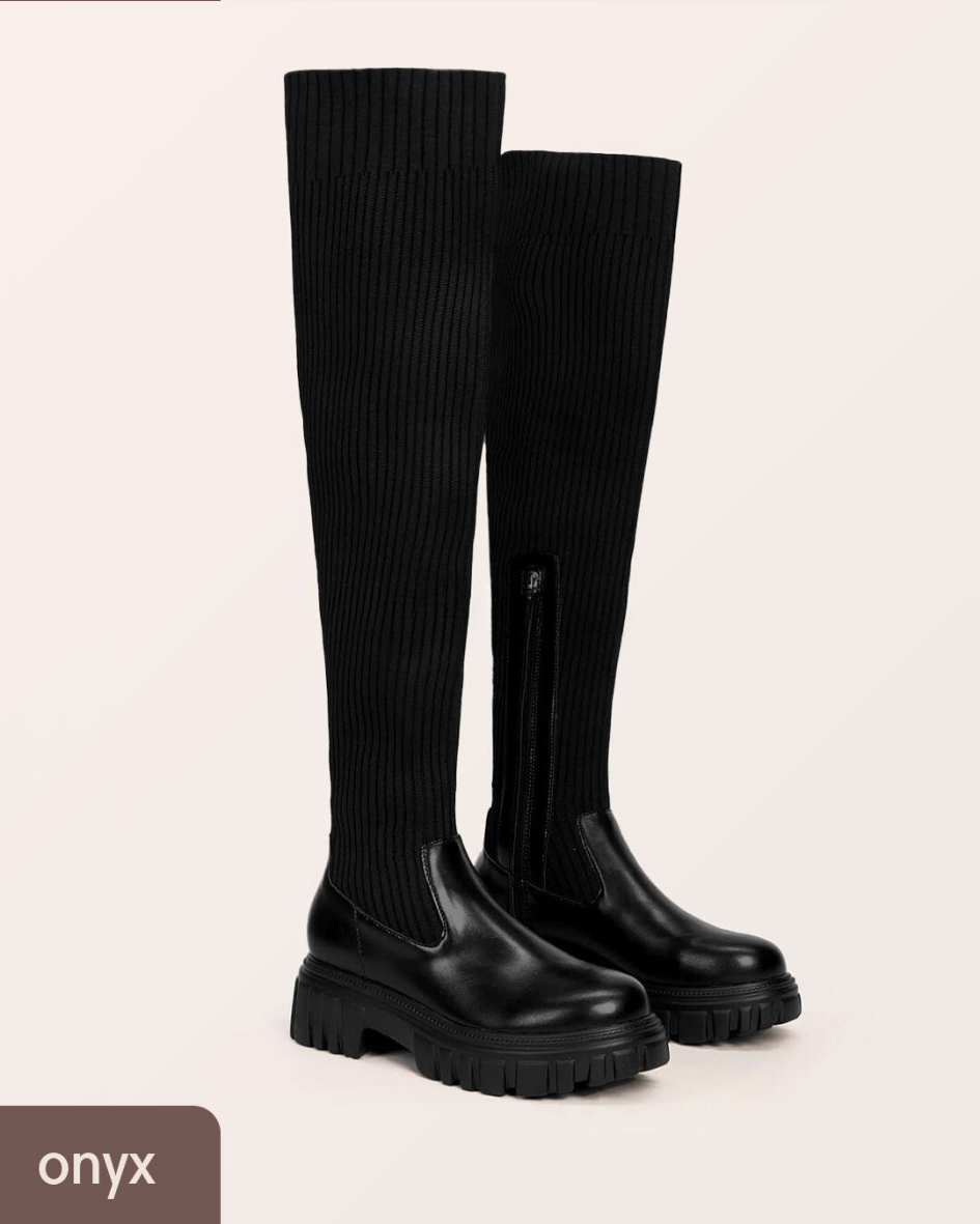 Josie™ | Thigh High Knit Boots