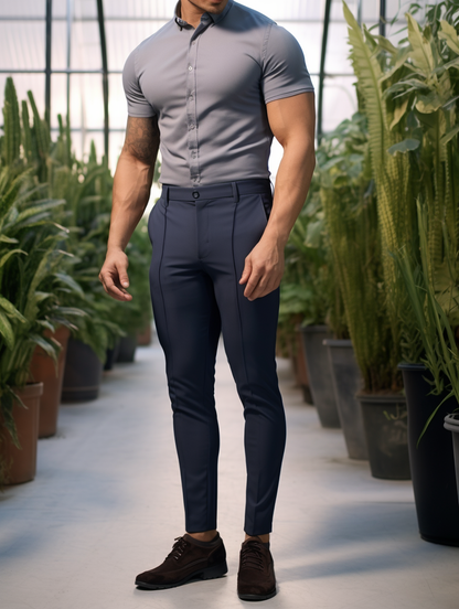 Daniel | Wrinkle-Free Slim Fit Trousers