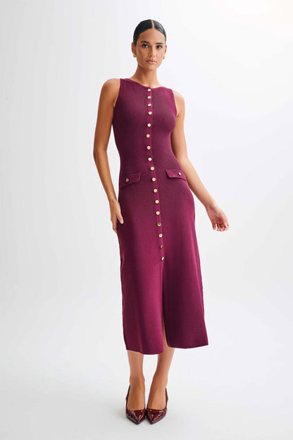 Hannah™ | SLEEVELESS KNIT DRESS