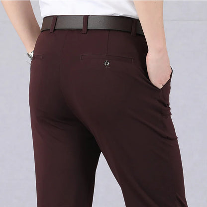 Novate | Wrinkle-Free Stretch Trousers