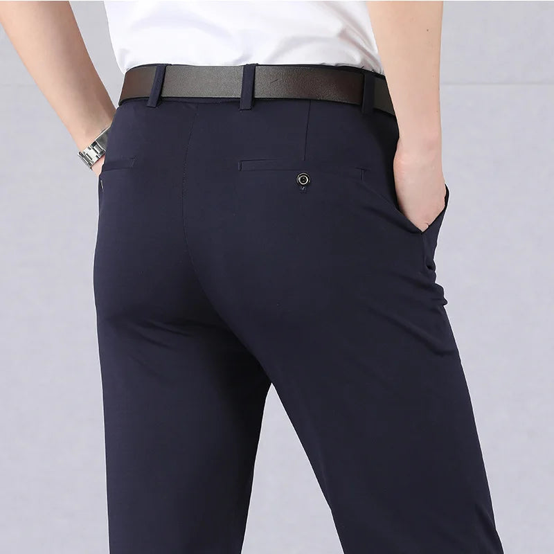 Novate | Wrinkle-Free Stretch Trousers