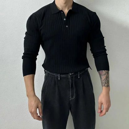 CHRIS | MUSCLE FIT KNIT SWEATER
