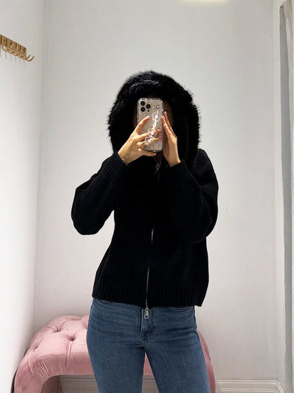 Roshni™  | Fur Hoodie