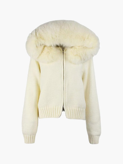 Roshni™  | Fur Hoodie