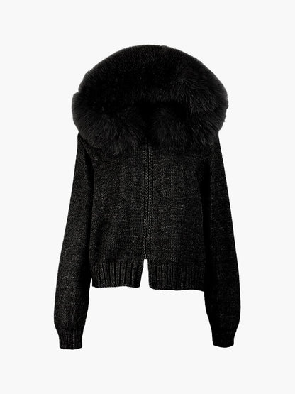 Roshni™  | Fur Hoodie