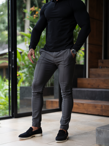 Daniel | Wrinkle-Free Slim Fit Trousers